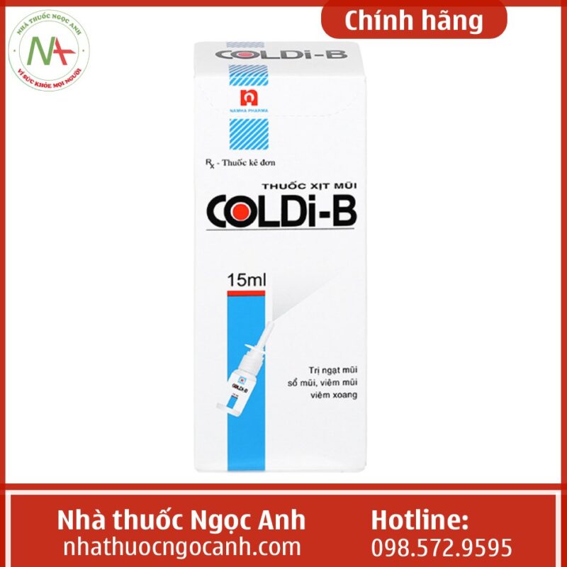 Thuốc Coldi-B 15ml dùng cho trẻ mấy tuổi, giá bao nhiêu, mua ở đâu