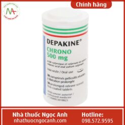 Lọ thuốc Depakine Chrono 500mg