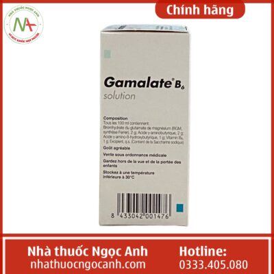 Hộp Gamalate B6 dung dịch uống
