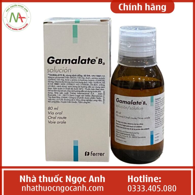 Hộp Gamalate B6 dung dịch uống