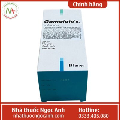 Hộp Gamalate B6 dung dịch uống