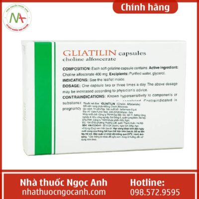 Gliatilin Capsules 400mg