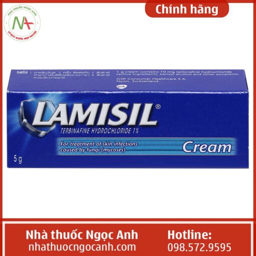 Hộp thuốc Lamisil Cream 5g