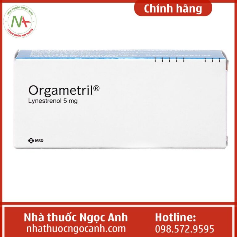 Orgametril 5mg là thuốc gì, giá bao nhiêu, mua ở đâu, có tác dụng gì?