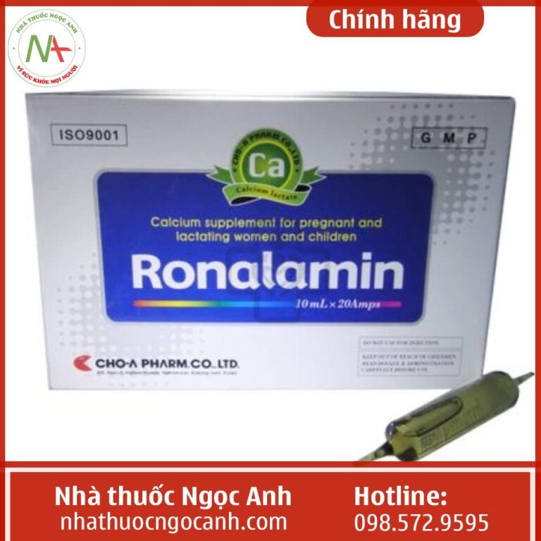 Hộp thuốc Ronalamin Solution