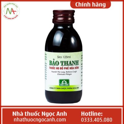 Siro ho Bảo Thanh 125ml
