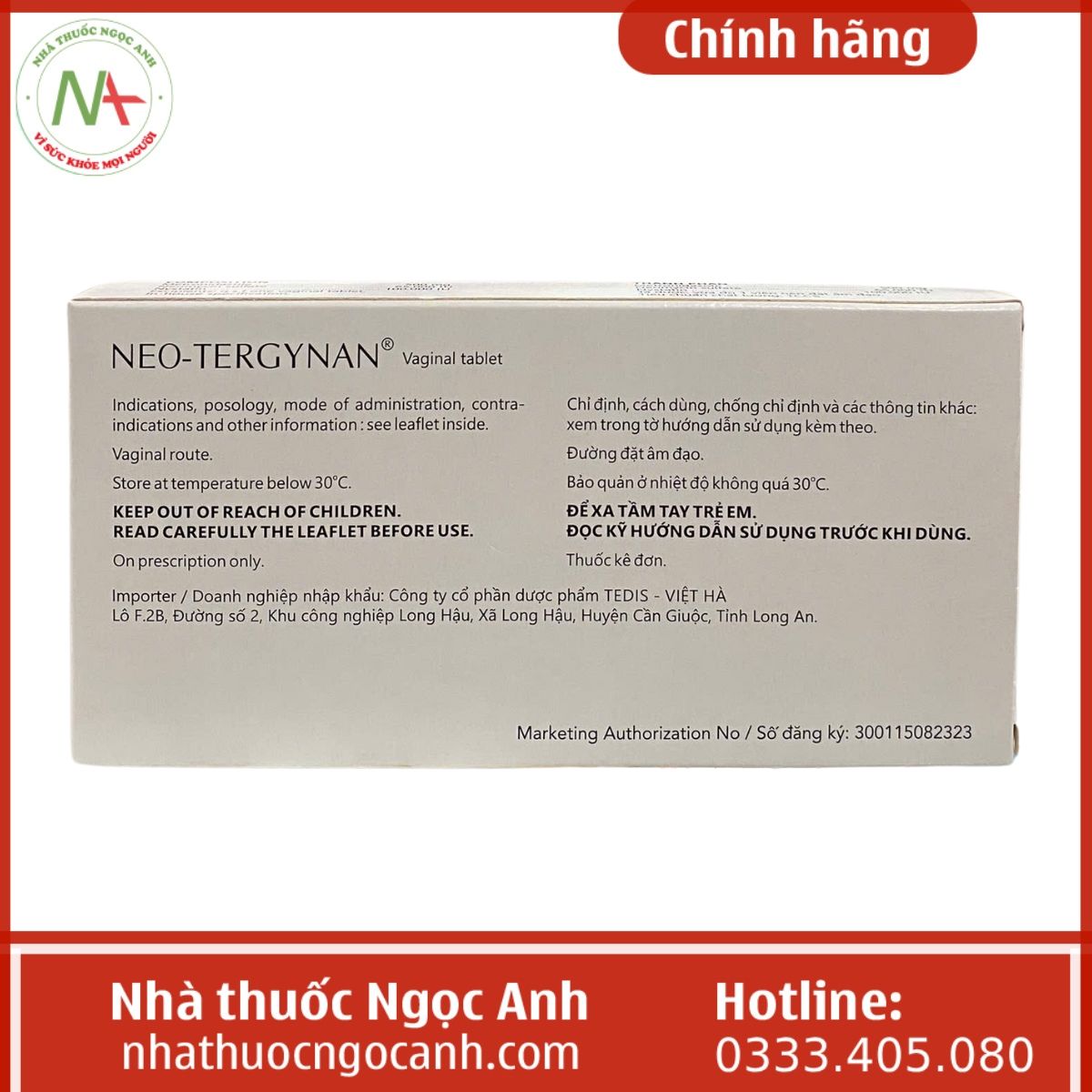 Thuốc Neo-tergynan