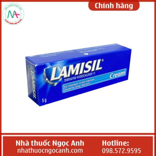 Hình ảnh thuốc Lamisil trị nấm da