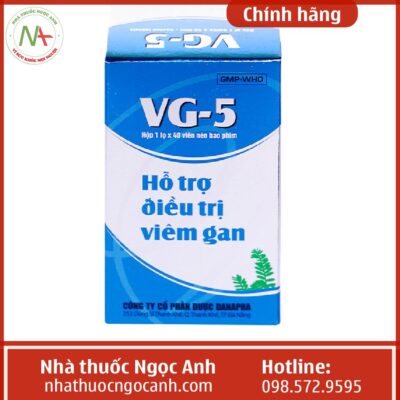 Tác dụng thuốc VG-5