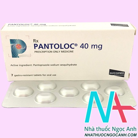 Thuốc Pantoloc® 40 mg: Công dụng, liều dùng, tác dụng phụ, giá bán