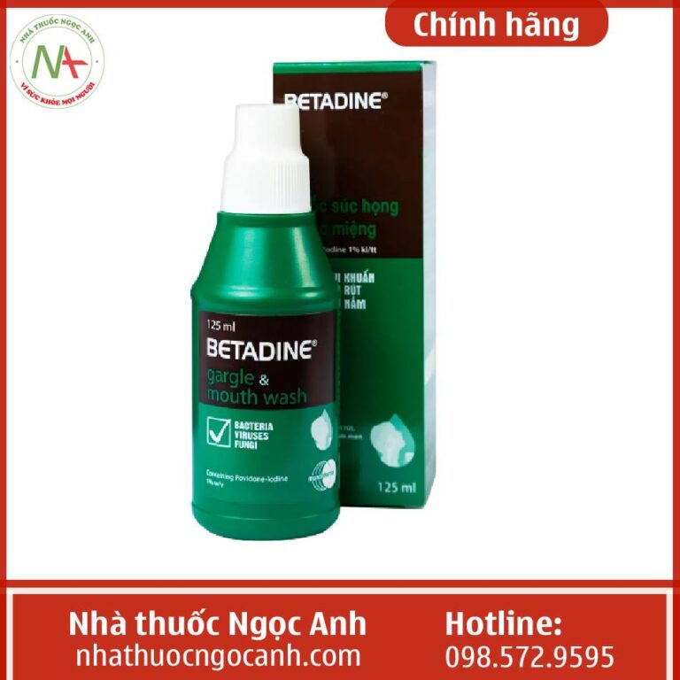 Lọ Betadine Garge and Mouthwash