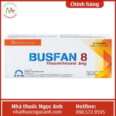 Hộp thuốc Busfan 8