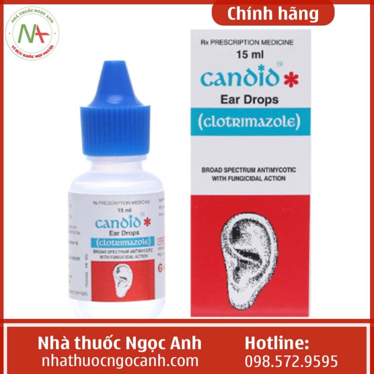 Hộp thuốc Candid Ear Drops