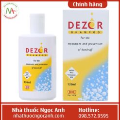 Hộp thuốc Dezor Shampoo 60ml