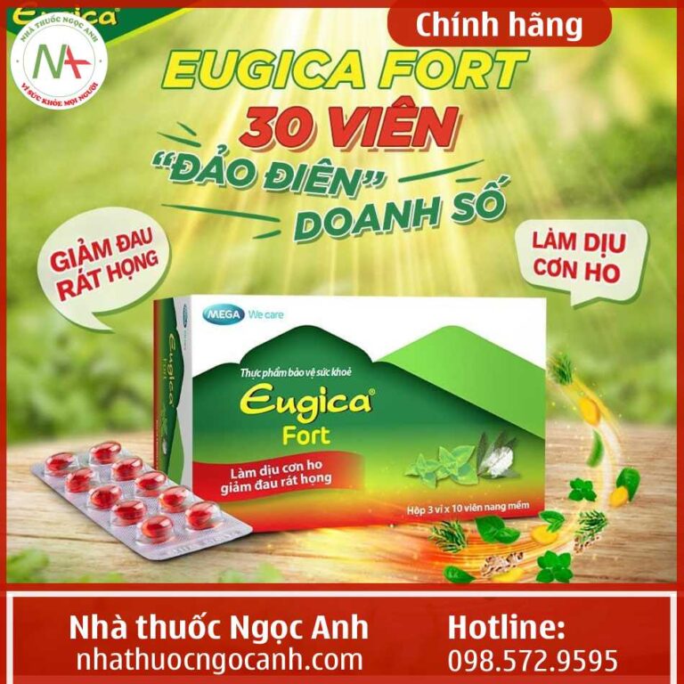 Thuốc Eugica fort đỏ