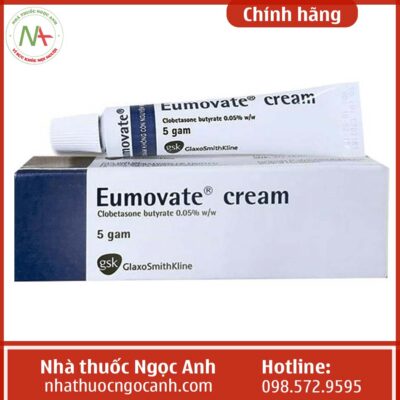 Hộp thuốc Eumovate Cream