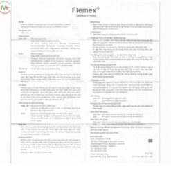 Hướng dẫn sử dụng thuốc Flemex 375mg