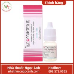 Thuốc nhỏ mắt Indocollyre 0.1%
