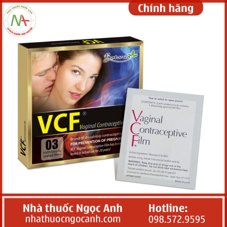 Miếng Film dùng để Tránh Thai VCF