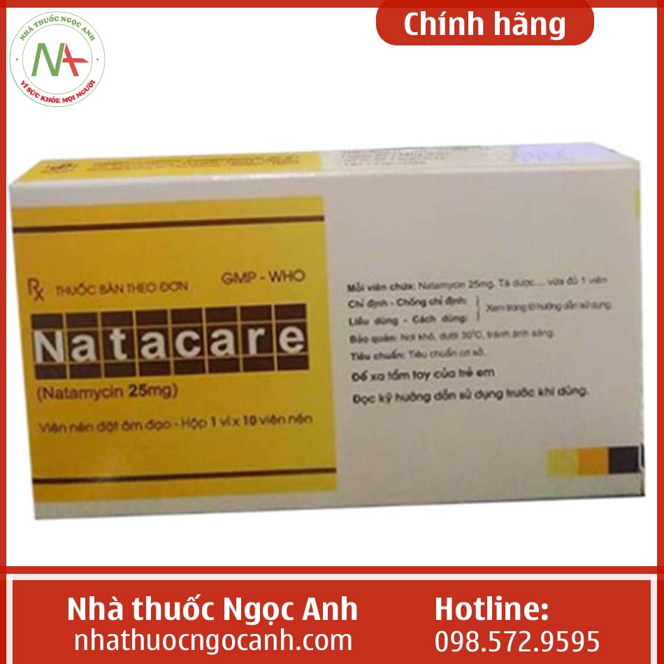 Hộp thuốc Natacare