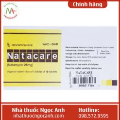 Hộp thuốc Natacare