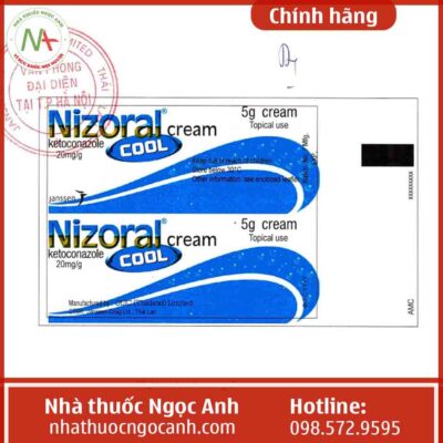 Nhãn thuốc Nizoral Cool Cream