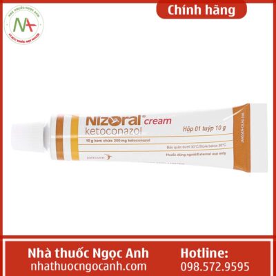 Hộp thuốc Nizoral Cream 10g