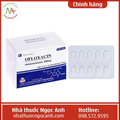 Ofloxacin 200mg Mekophar-