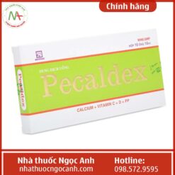 Hộp thuốc Pecaldex 10ml