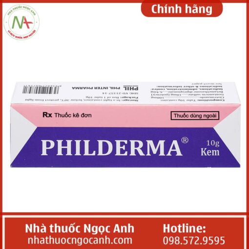 Hộp thuốc Philderma 10g