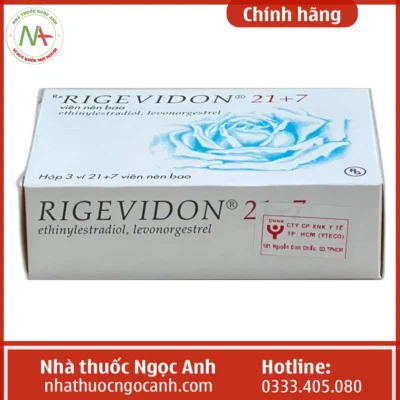 Hộp thuốc Rigevidon 21+7