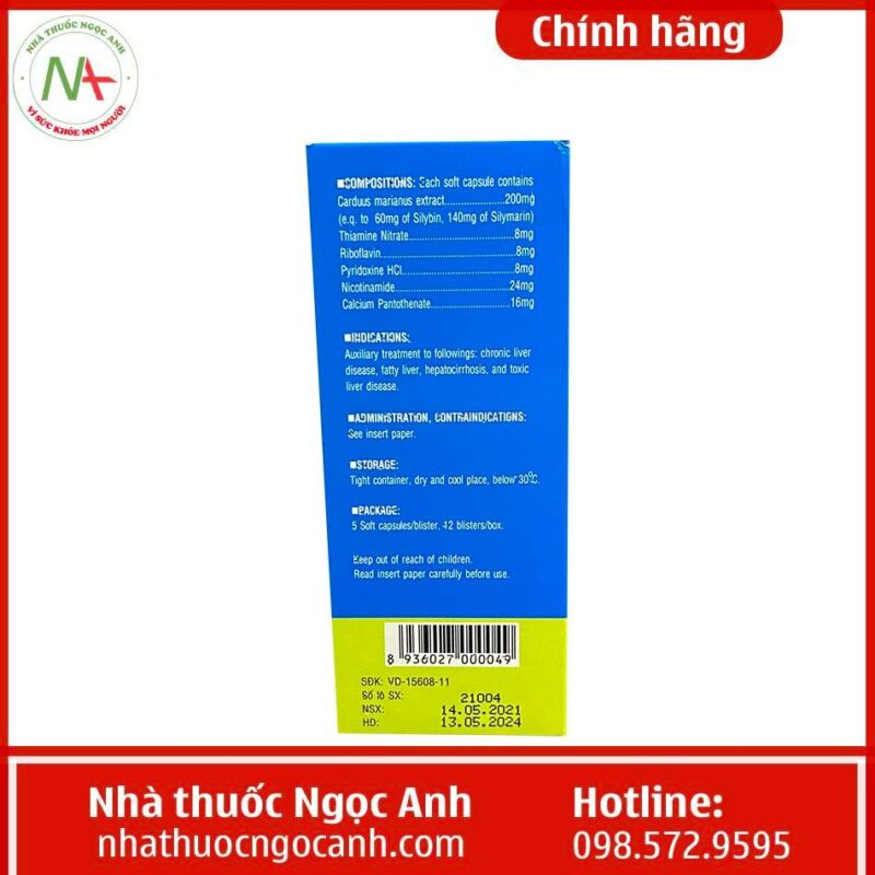 Cigenol Thuốc Seoul Cigenol 200mg là thuốc gì, giá bao nhiêu, mua ở đâu?
