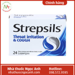 Thuốc Strepsils Throat irritation & Cough