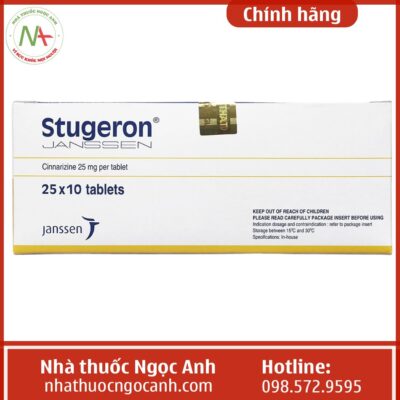Hộp thuốc Stugeron Olic