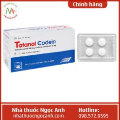 Công dụng Tananol Codein