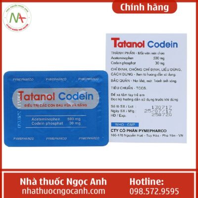 Tananol Codein giá
