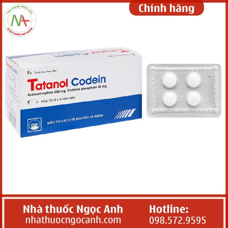 Công dụng Tananol Codein