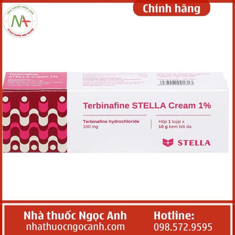 Hộp thuốc Terbinafine Stella Cream 1%