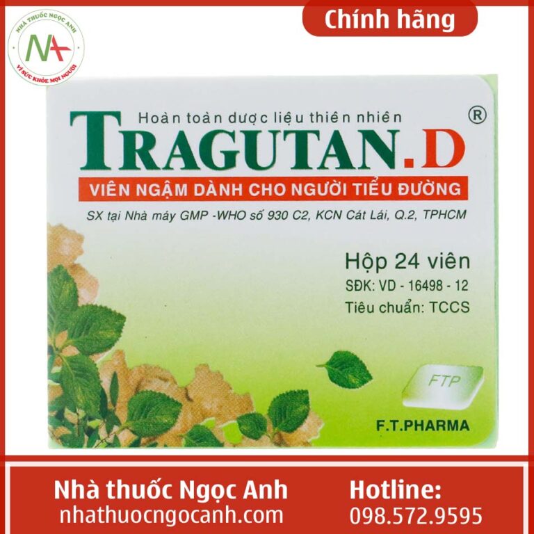 Hộp thuốc Tragutan.D