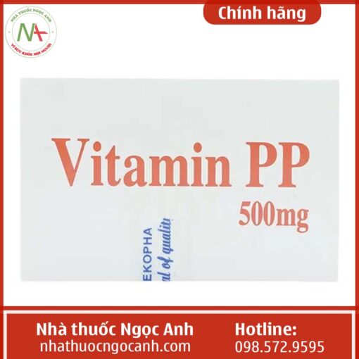 Hộp thuốc Vitamin PP 500mg Mekophar