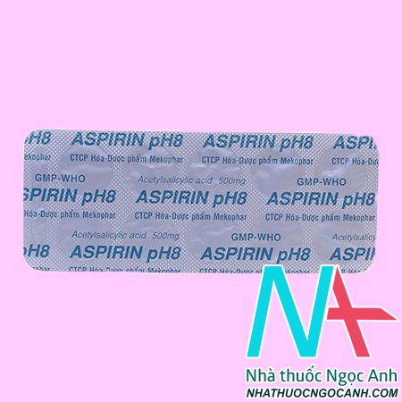 Vỉ Thuốc Aspirin pH8