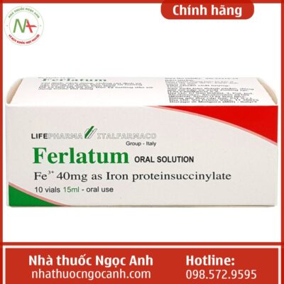 Ferlatum 40mg là thuốc gì?