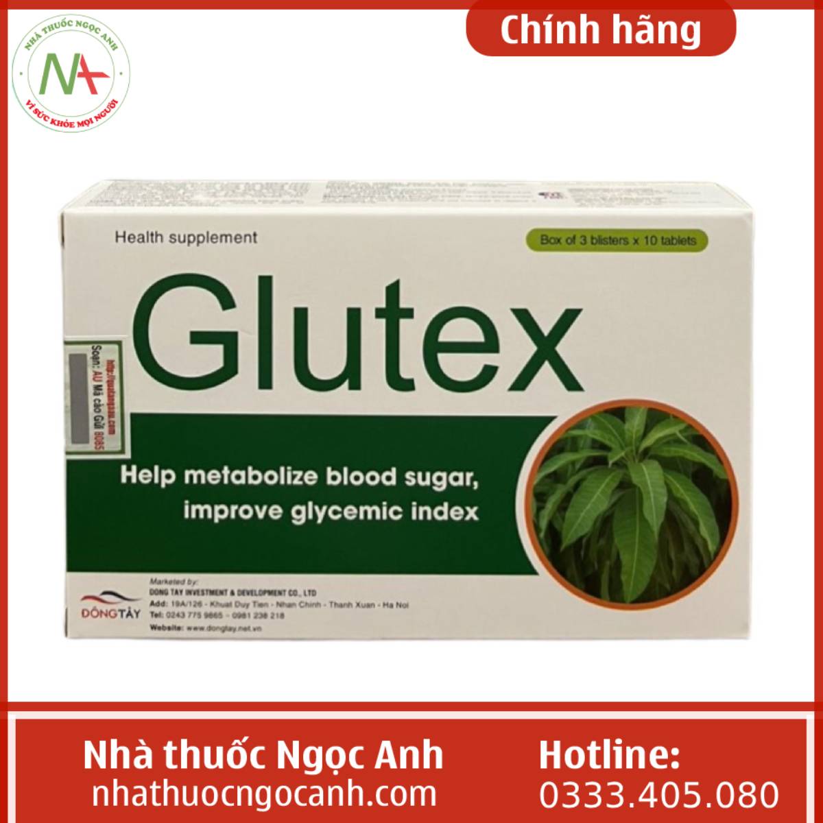 Glutex có công dụng gì?