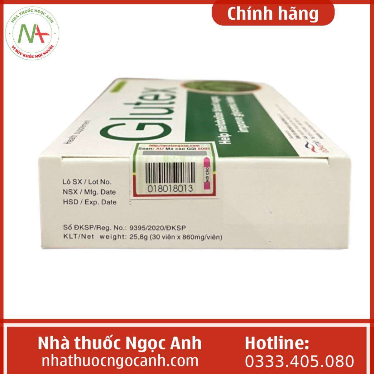 Glutex có công dụng gì?