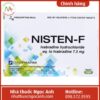 Nisten-F 7.5mg trị đau thắt ngực, mạch vành (4 vỉ x 7 viên)