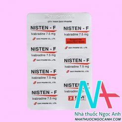 thuốc Nisten F 7.5mg giá bao nhiêu
