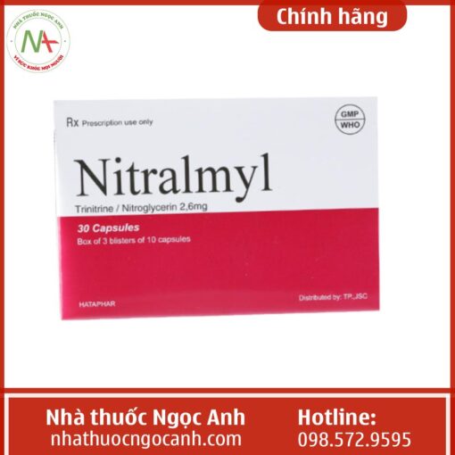 Hình ảnh thuốc Nitralmyl 2,6mg