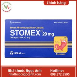 thuốc stomex 20mg là thuốc gì?