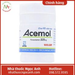 Công dụng thuốc Acemol 325mg