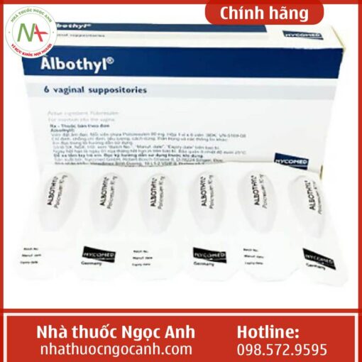 thuốc Albothyl 90mg thành phần